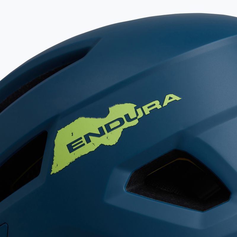 Шолом велосипедний дитячий Endura Hummvee Youth barra blue 4