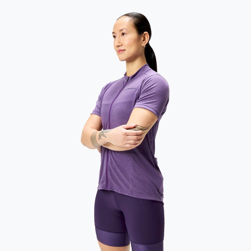 Футболка велосипедна жіноча Endura Loop Zipped heather 4