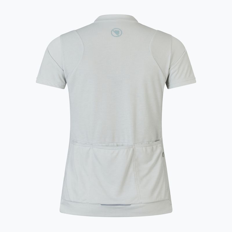 Футболка велосипедна жіноча Endura Loop Zipped mains grey 5