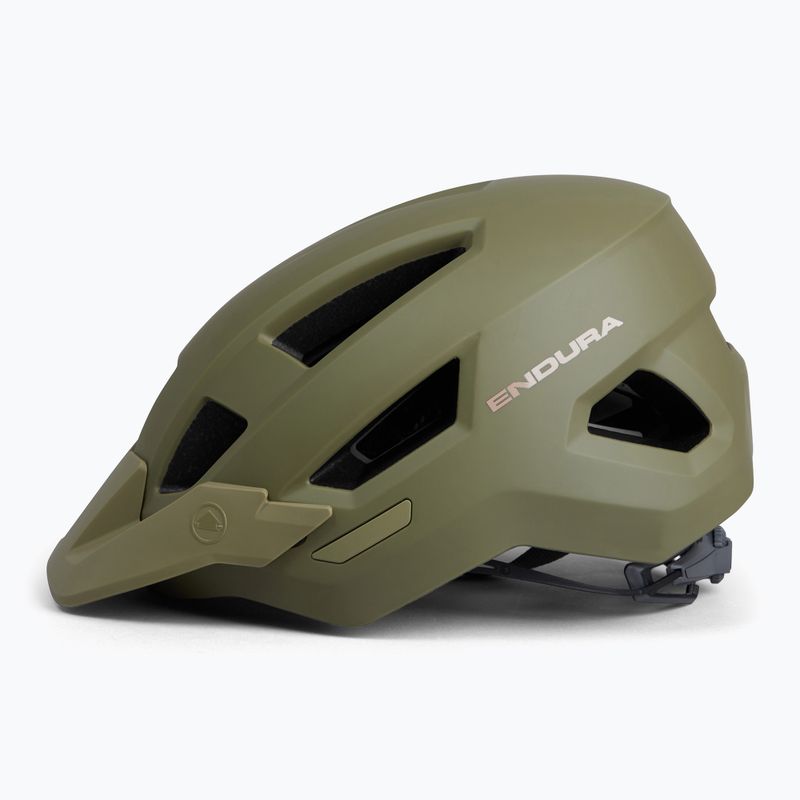 Шолом велосипедний Endura Hummvee tweed green 2