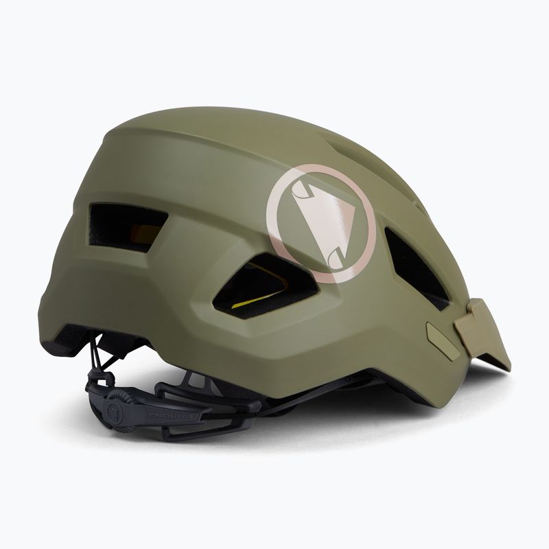 Шолом велосипедний Endura Hummvee tweed green 3
