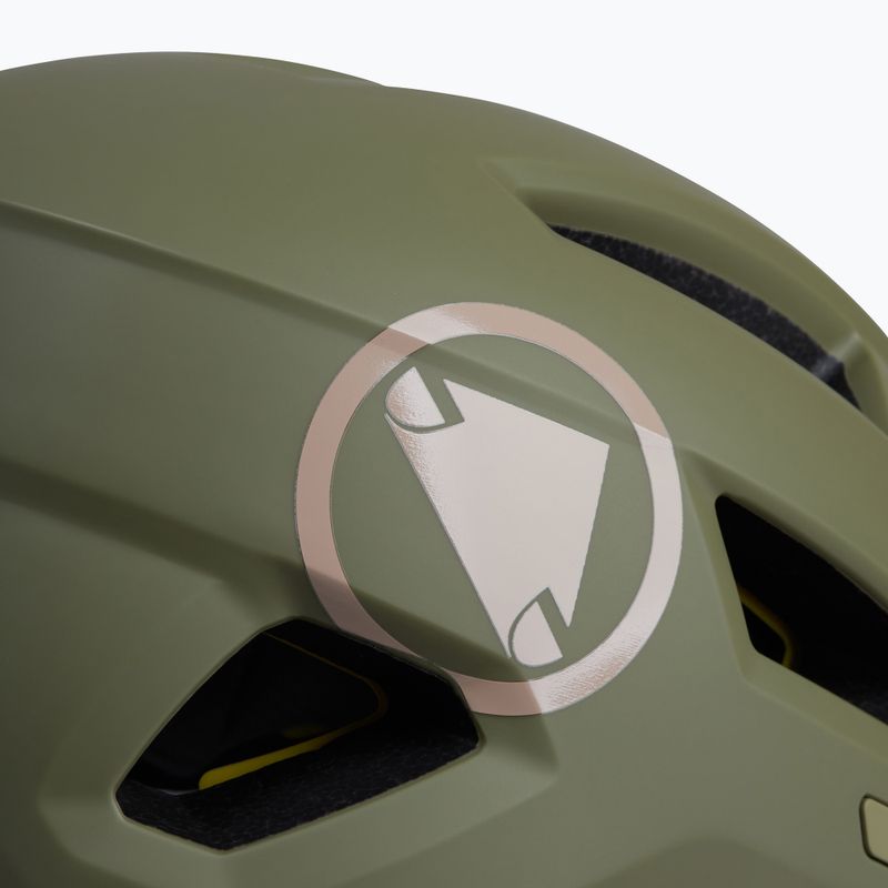 Шолом велосипедний Endura Hummvee tweed green 4