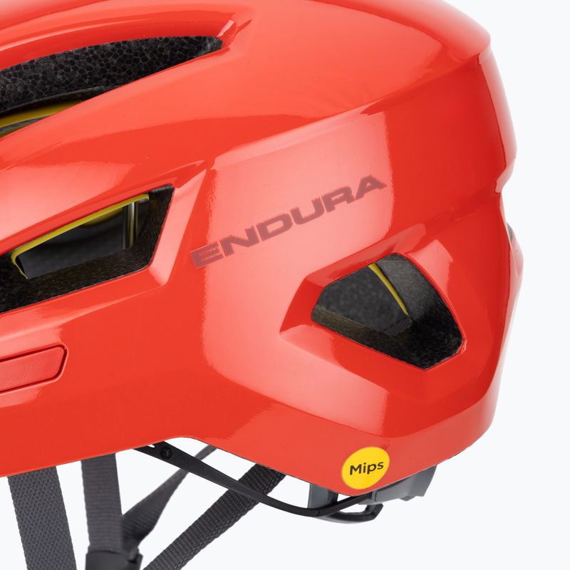 Шолом велосипедний Endura Hummvee MIPS flame red 7