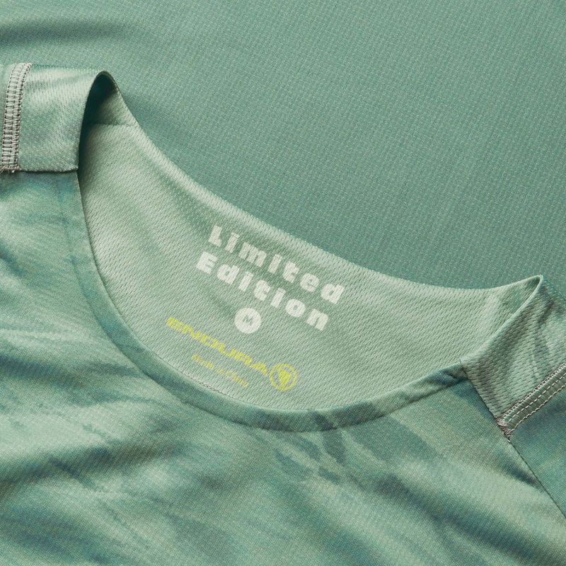 Футболка велосипедна чоловіча Endura Marble Ltd Printed loch green 6