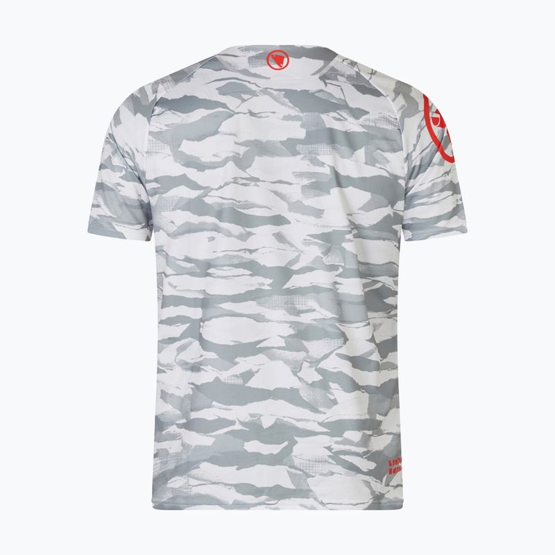 Футболка велосипедна чоловіча Endura Mountain Camo Ltd haar grey 5