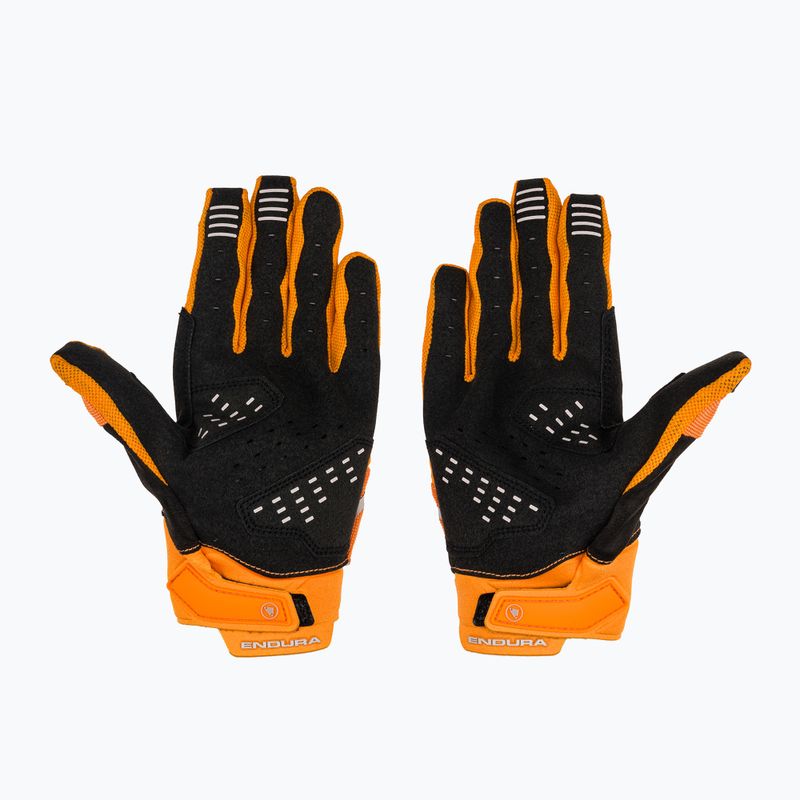 Рукавички велосипедні чоловічі Endura Singletrack II end orange 3