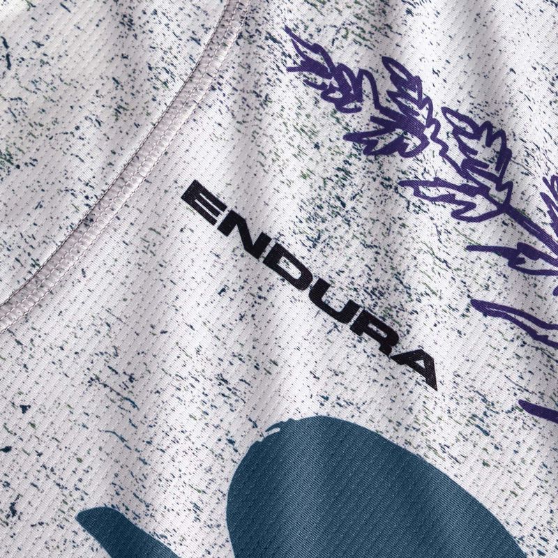 Футболка велосипедна жіноча Endura Singletrack Print W aero blue 10