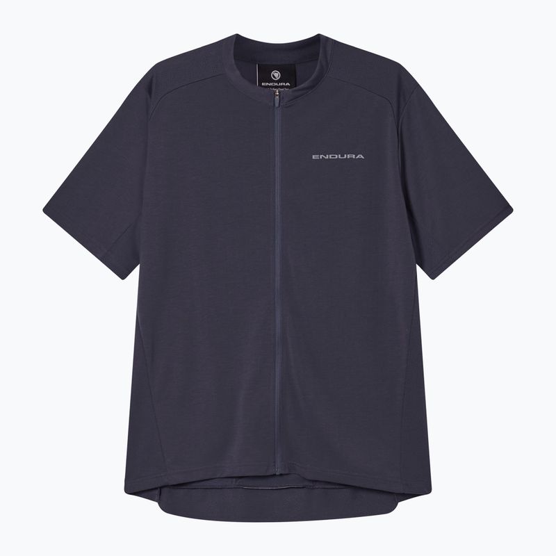 Футболка велосипедна чоловіча Endura Loop Zipped carbon grey 7