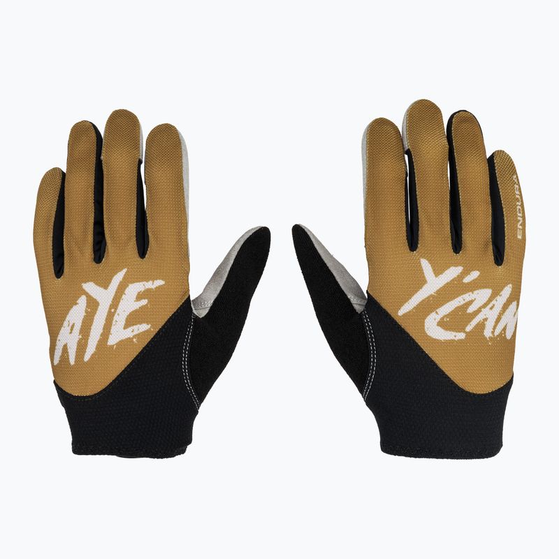 Рукавички велосипедні чоловічі Endura Hummvee Lite Icon trail bronze 2