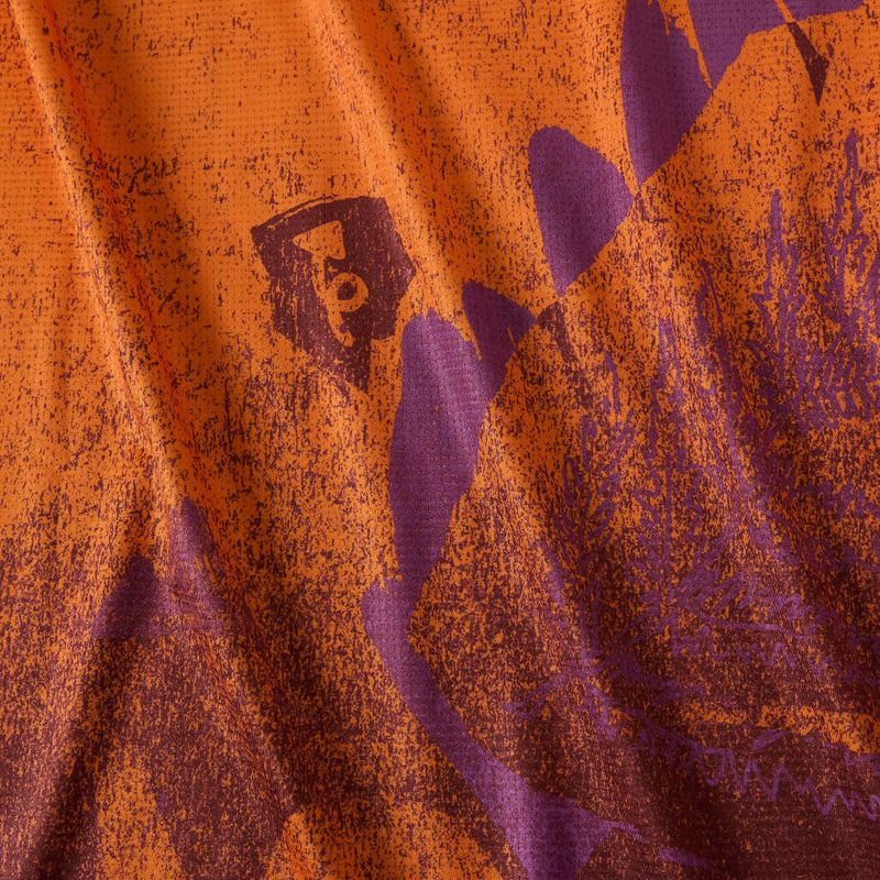 Футболка велосипедна чоловіча Endura Singletrack Print end orange 4