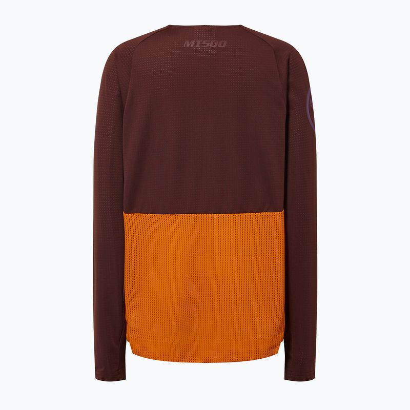 Лонгслів велосипедний дитячий Endura MT500 Burner end orange 2