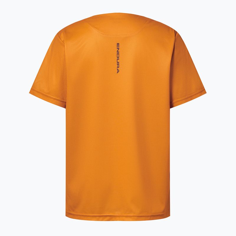 Футболка велосипедна дитяча Endura Singletrack Core Jr end orange 2