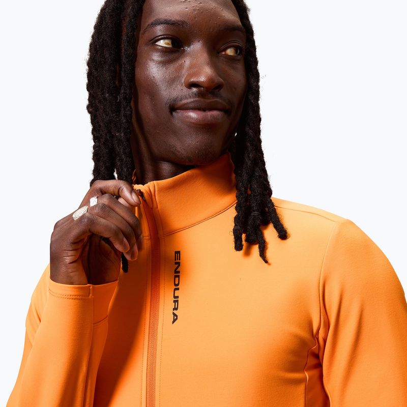 Кофта велосипедна чоловіча Endura Loop Ride L/S Jersey end orange 5