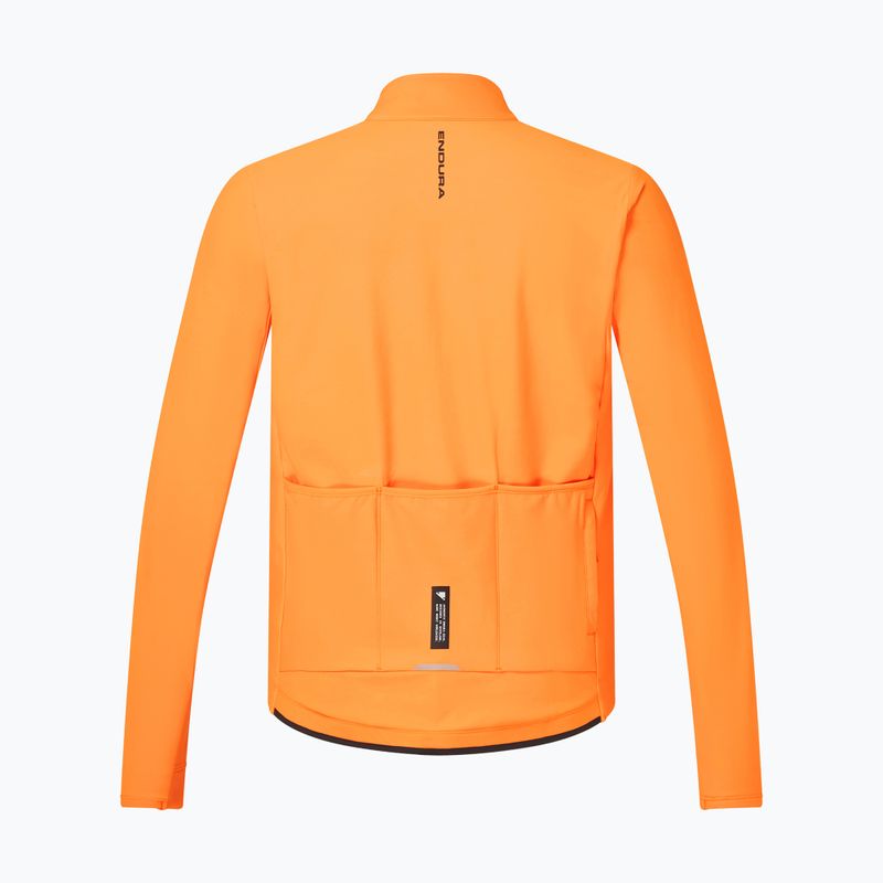 Кофта велосипедна чоловіча Endura Loop Ride L/S Jersey end orange 7