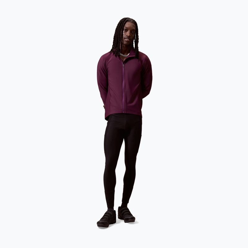 Кофта велосипедна чоловіча Endura Loop Ride L/S Jersey black cherry 2