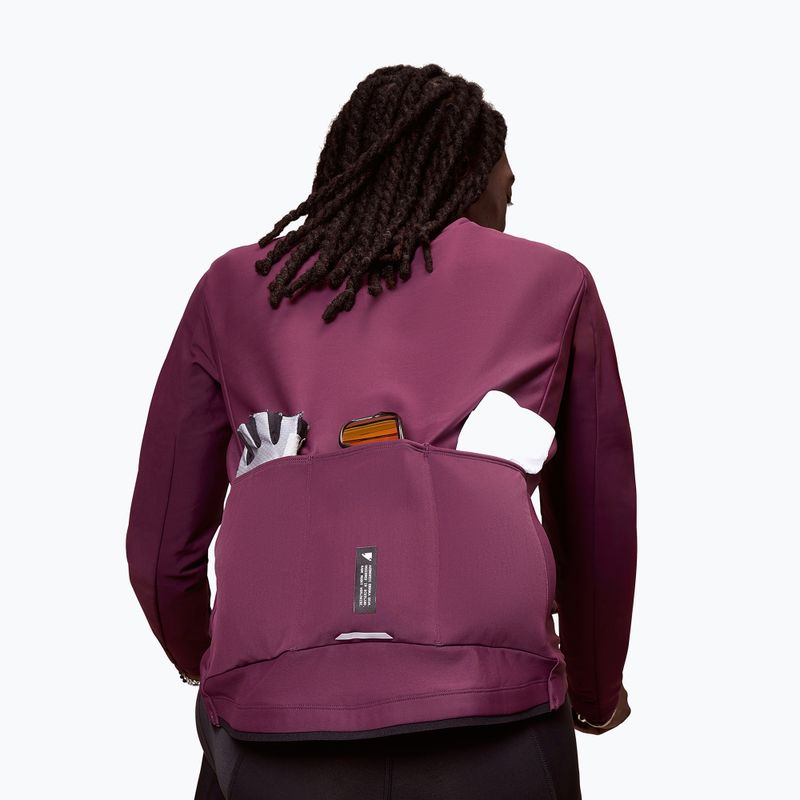 Кофта велосипедна чоловіча Endura Loop Ride L/S Jersey black cherry 6