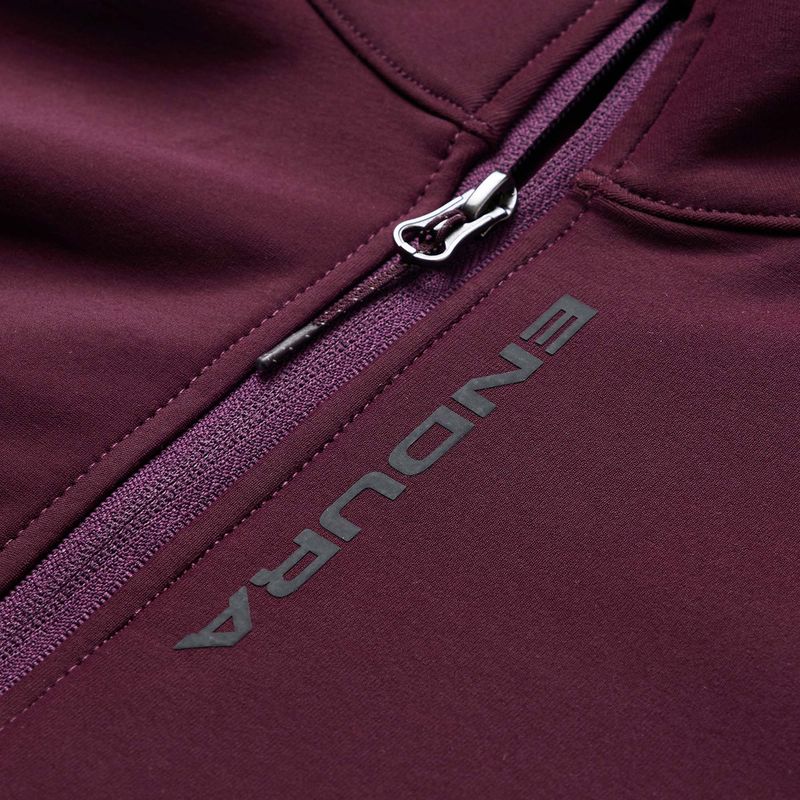 Кофта велосипедна чоловіча Endura Loop Ride L/S Jersey black cherry 9