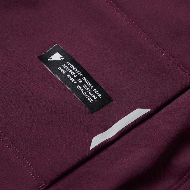 Кофта велосипедна чоловіча Endura Loop Ride L/S Jersey black cherry 11
