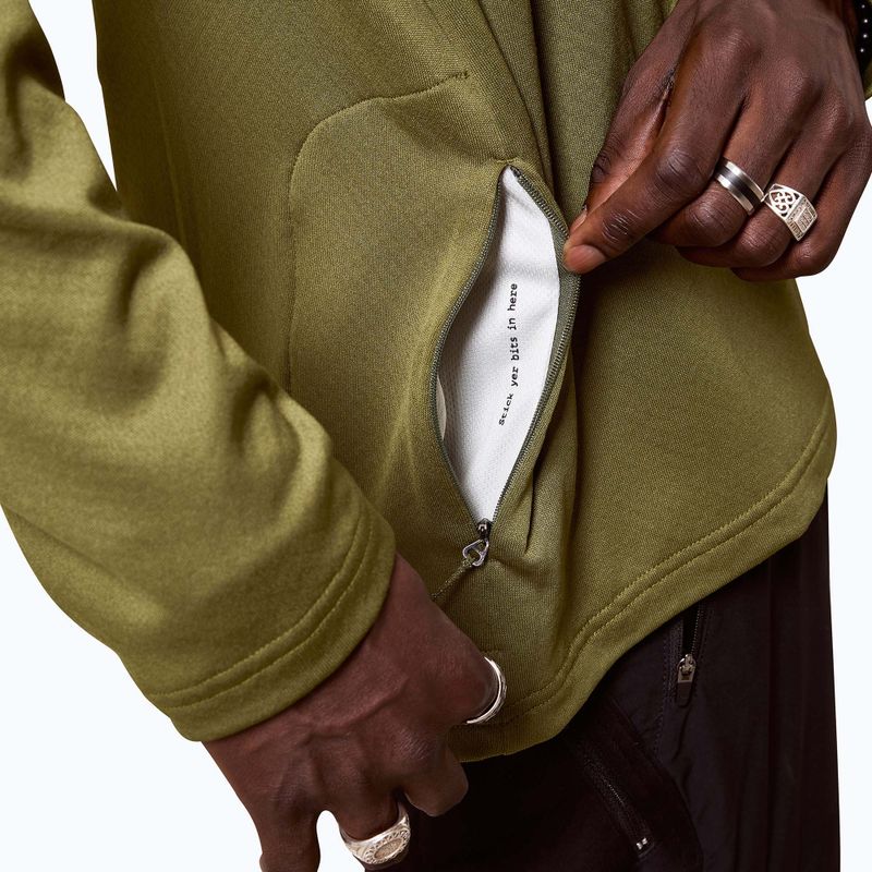 Чоловіча велосипедна кофта з довгим рукавом Endura Alltrack Roam Fleece moss green 6