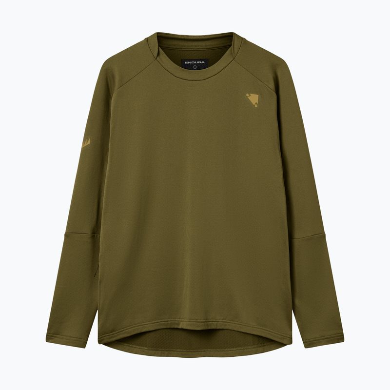 Чоловіча велосипедна кофта з довгим рукавом Endura Alltrack Roam Fleece moss green 7