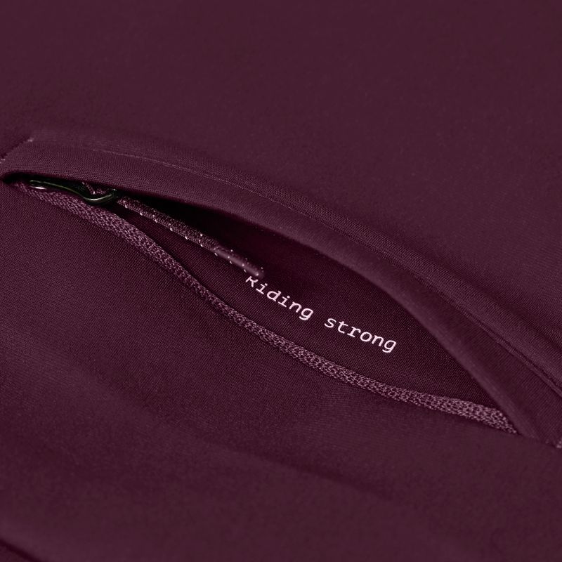 Кофта велосипедна жіноча Endura Loop Ride L/S Jersey black cherry 9