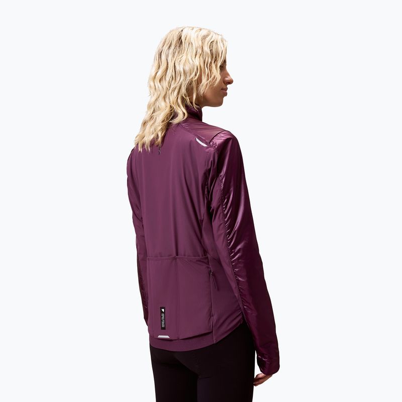 Куртка велосипедна жіноча Endura Pro SL Race Insulated W black cherry 3