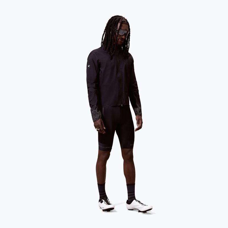 Куртка велосипедна чоловіча Endura Alltrack Race Cape black reflective rint 2