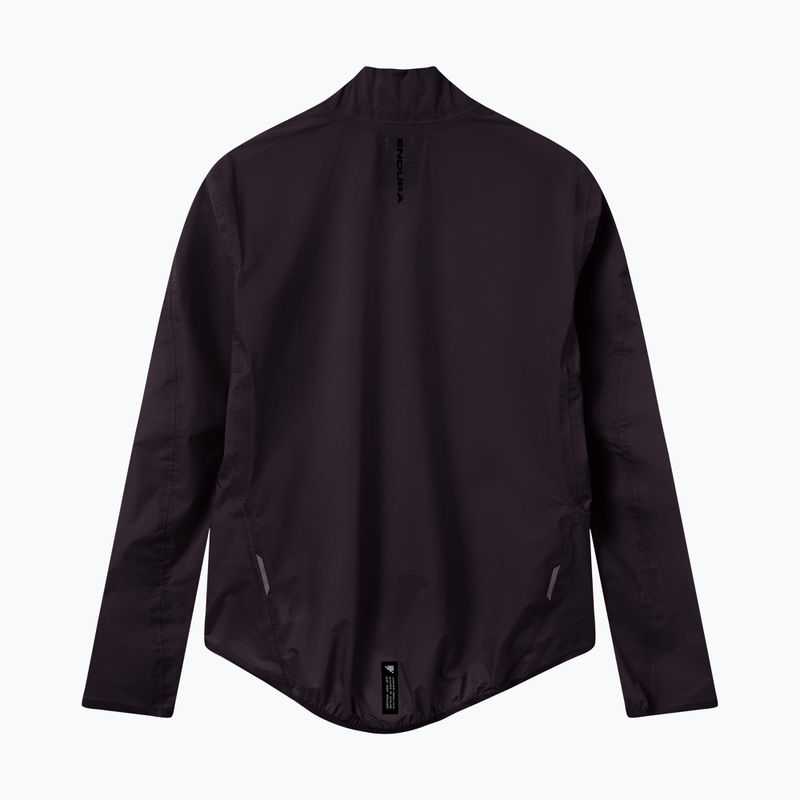 Куртка велосипедна чоловіча Endura Alltrack Race Cape black reflective rint 8