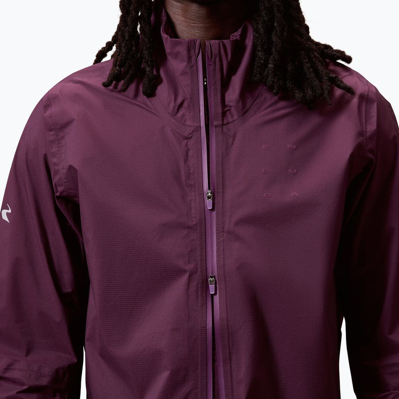 Куртка велосипедна чоловіча Endura Alltrack Race Cape black cherry 5