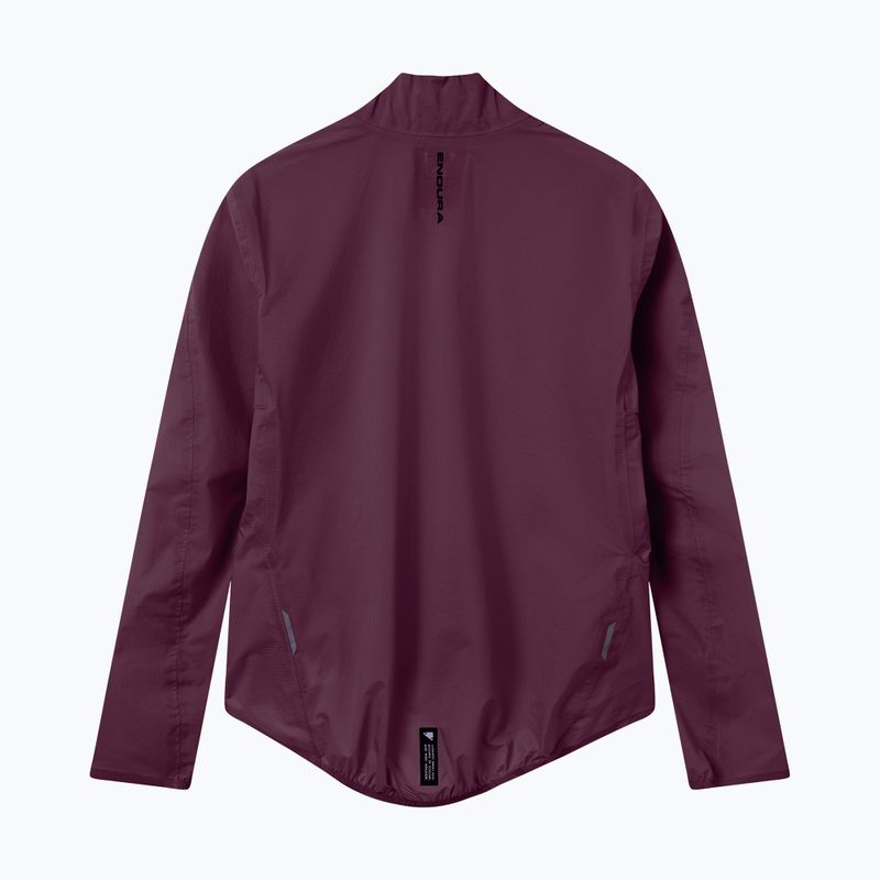 Куртка велосипедна чоловіча Endura Alltrack Race Cape black cherry 9
