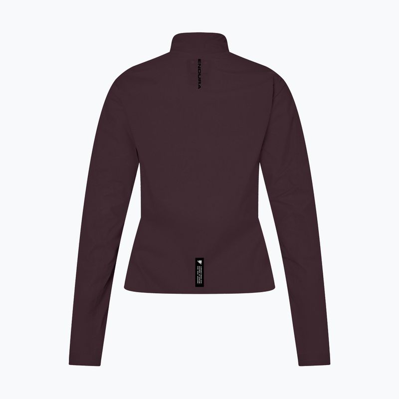 Куртка велосипедна жіноча Endura Alltrack Race Cape black cherry 9