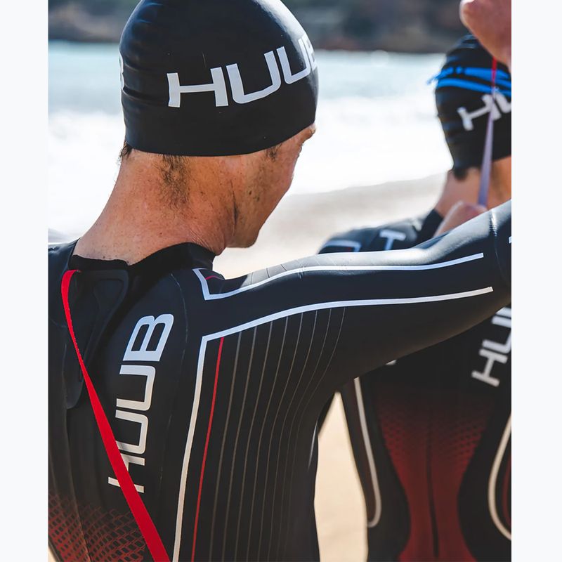 Чоловіча триатлонна піна HUUB Agilis Ali Red 3:5 чорний/червоний 10