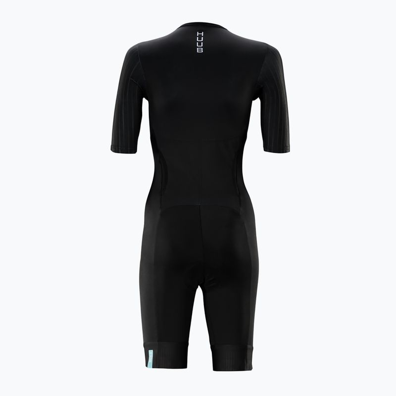 Жіночий триатлонний костюм HUUB Eternal Aero LC чорний/м'ята 2
