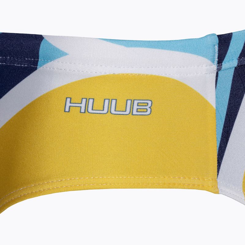 Плавки чоловічі HUUB Brief Jonny navy/yellow 3