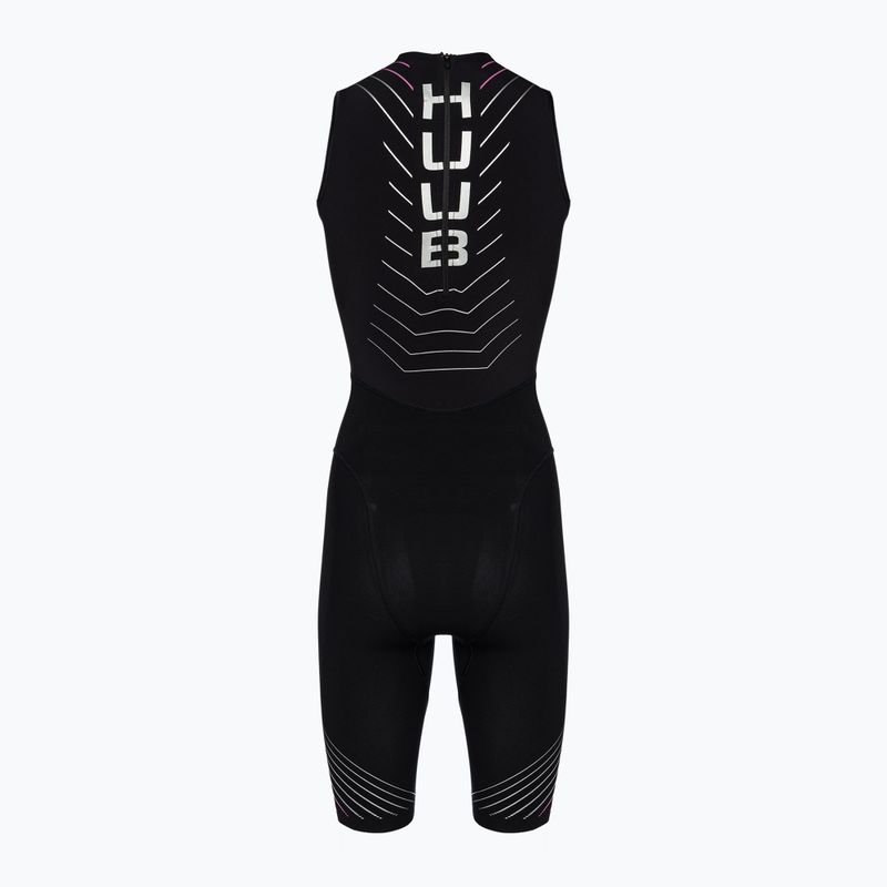 Комбінезон для плавання жіночий HUUB Pinnacle Swimskin black 2