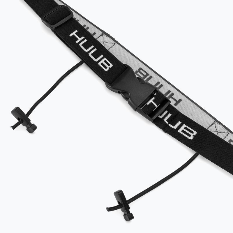 Пояс стартовий HUUB Number Belt II black 3