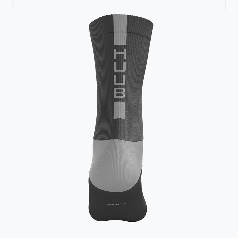 Шкарпетки HUUB Jason Kenny Cycling Socks вугілля 2