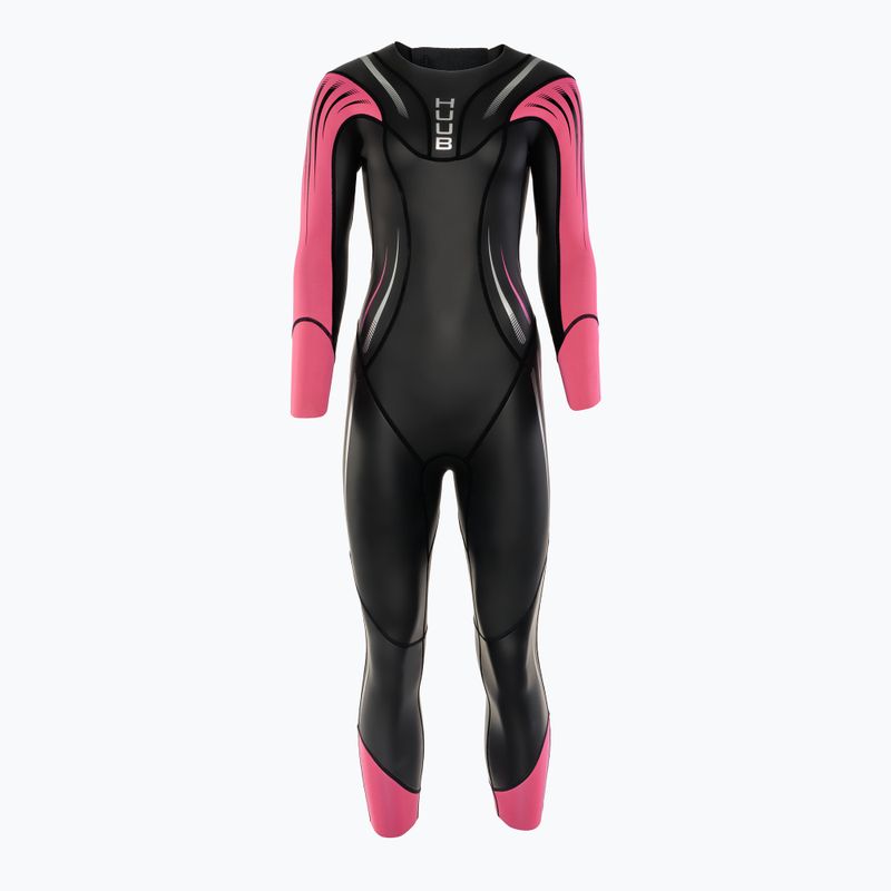 Гідрокостюм для плавання жіночий HUUB Surface 3.3 fluo pink