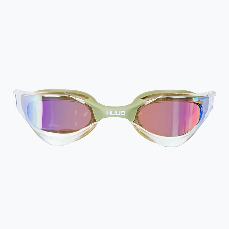 Окуляри для плавання HUUB Thomas Lurz sage/clear gold mirror 2