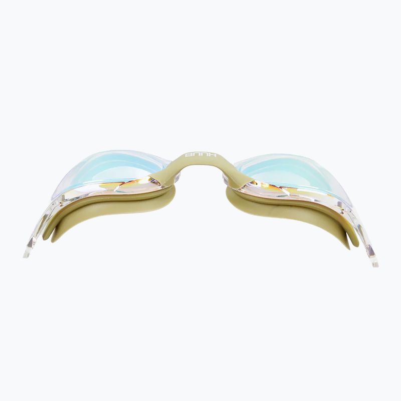 Окуляри для плавання HUUB Thomas Lurz sage/clear gold mirror 3