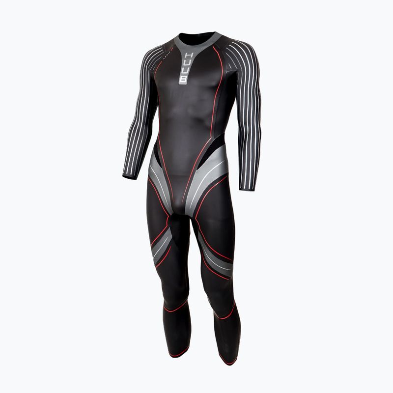 Гідрокостюм тріатлонний чоловічий HUUB Aegis XV 3:5 black/silver 3