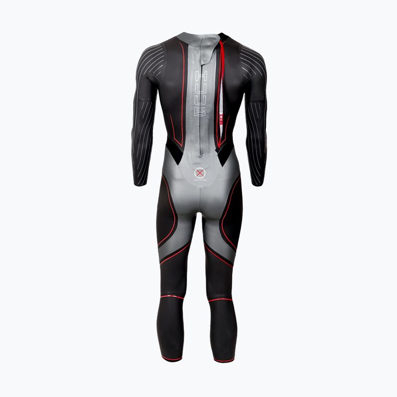 Гідрокостюм тріатлонний чоловічий HUUB Aegis XV 3:5 black/red 3