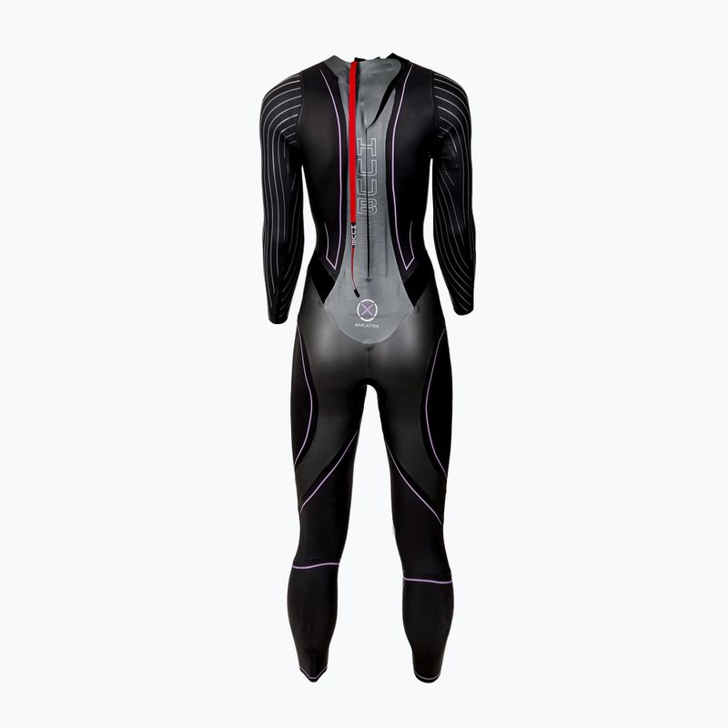 Гідрокостюм для тріатлону жіночий HUUB Aegis XV 3:3 black/silver 2
