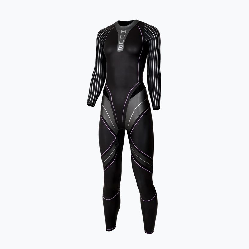 Гідрокостюм для тріатлону жіночий HUUB Aegis XV 3:3 black/silver 3