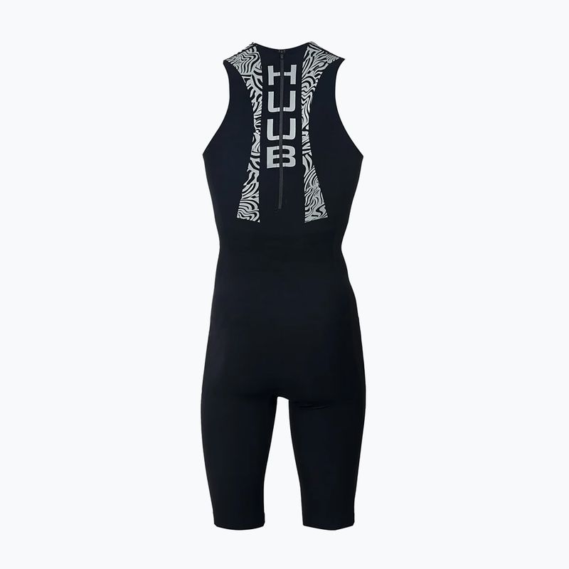 Комбінезон для тріатлону чоловічий HUUB Swimskin black/silver 2