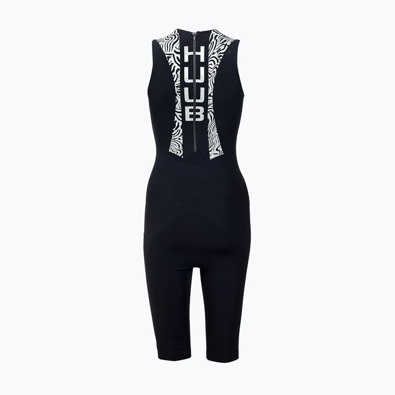 Комбінезон для тріатлону жіночий HUUB Swimskin black/silver 2