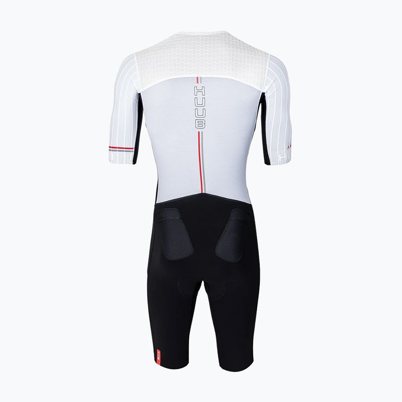 Комбінезон для тріатлону чоловічий HUUB Anemoi 3 SUB22 black/white/red 2