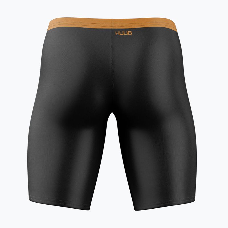 Плавки чоловічі HUUB Jammer Jee black/orange 2