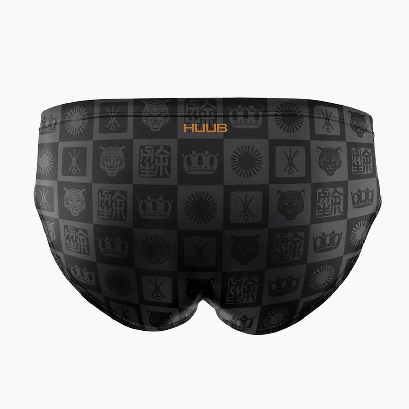 Плавки чоловічі HUUB Trunk Yee gray/orange 2