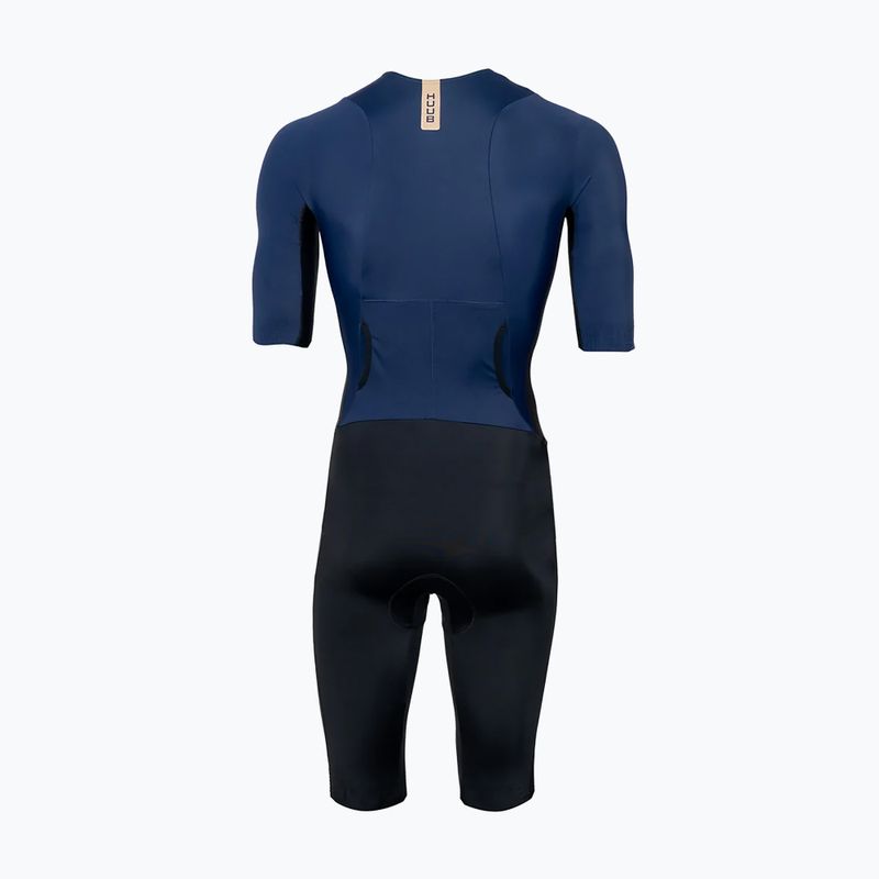 Комбінезон для тріатлону чоловічий HUUB Collective Trisuit navy/black 2